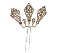 Itkcozcg Elegante fermaglio per capelli in filigrana, accessorio per capelli da donna, per uso quotidiano e speciale