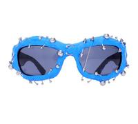 Itkcozcg Elegante Rivetto Borchiato Telaio Occhiali Da Sole Con Punte Punk Tutti Corrispondenti Cool Occhiali Da Sole Popolare PC Occhiali Da Vista Per Il Partito Eye Catching