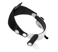 Itkcozcg Fascia per la testa ergonomica in silicone per occhiali, delicata sulla pelle, a prova di sudore, per occhiali di realtà virtuale