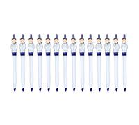Itkcozcg Forniture per ufficio, 14 penne a sfera retrattili per dottori e infermieri, con clip per scrivere senza intoppi, 1,0 mm, per ospedale, scuola, ufficio, Blue Male Doctor No., 145MM, Forniture