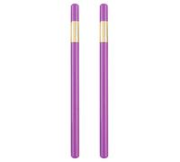 Itkcozcg Forniture per ufficio, 2 pezzi matita senza inchiostro riutilizzabile matita eterna 0,5 mm matita casa scuola forniture per la scrittura, Viola, Size reference picture, Forniture per ufficio