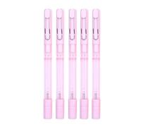 Itkcozcg Forniture per ufficio, 5 penne portatili ricaricabili multifunzione con spruzzatore vuoto per penne gel Mister, rosa chiaro, Size reference picture, Forniture per ufficio