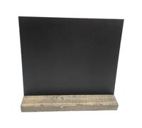 Itkcozcg Forniture per ufficio, lavagna in legno cancellabile, ornamenti da scrivania, bacheca per messaggi, per pittura, scrittura, casa, arte, artigianato, caffetteria, Immagine di riferimento a