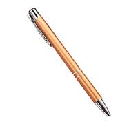 Itkcozcg Forniture per ufficio, penna a sfera retrattile in metallo di alta qualità, 1,0 mm, per ufficio, donne, uomini, insegnanti, Oro champagne, 13.9 x 0.9 cm, Forniture per ufficio