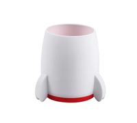 Itkcozcg Forniture per ufficio, portapenne per studenti, ad alta capacità, portapenne da scrivania, tazza per pennelli da trucco, per casa, ufficio, scuola, bianco, 10*10.3CM, Forniture per ufficio