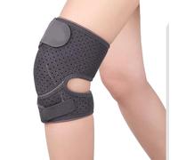 Itkcozcg Ginocchiera rinforzata Cintura Regolabile Traspirante Perforato Compressioni Sport Ginocchiera Migliora la Stabilità Allenamento Accessori Fitness