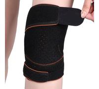 Itkcozcg Ginocchiera rinforzata Cintura Regolabile Traspirante Perforato Compressioni Sport Ginocchiera Migliora la Stabilità Allenamento Accessori Fitness
