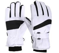 Itkcozcg Guanti invernali caldi a dita piene per il freddo, sci, antiscivolo, protezioni per il palmo per corsa, ciclismo, snowboard, antivento, guanti caldi per lavoro, ciclismo, moto, snowboard