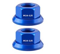 Itkcozcg Leghe di alluminio Assi ruota della bici Dado Bullone Flange prima della vite della ruota posteriore per bici a scatto fisso Mountain Bike rilascio rapido biciclette dado mozzo