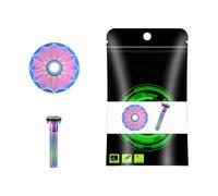 Itkcozcg Leghe di alluminio Biciclette Headsets Caps Corrosions Resistente Copertura Testa Della Bicicletta Per Roadbike Installazione Rapida Tappi Colorati