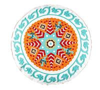 Itkcozcg Marocco Rotondo Hippie Pavimento Cuscino Per Caso Modello Pouf Cuscino Cov Outdoor Pouf Copertura Per Patio