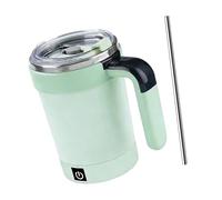 Itkcozcg Moderno recipiente elettrico di agitazione con tecnologia di rilevamento della temperatura accurata Tazza di miscelazione automatica per bevande calde Identità Mescolando tazza di caffè