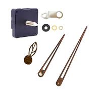 Itkcozcg Movimento silenzioso 31mm/28mm dell'albero filettato meccanismo preciso dell'orologio da parete dell'albero lungo per le parti di riparazione della noce