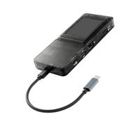 Itkcozcg Porta notebook trasportabile che evidenzia il pannello di controllo tattile Tre interfacce USB Aperture STANDARD e uscita 4K Compact Center