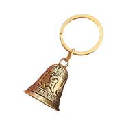 Itkcozcg Portachiavi in ottone a forma di moneta con cinque imperatori, per chiavi e borse, accessorio tradizionale cinese portafortuna, 1#, As shown in the figure