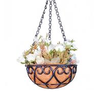 Itkcozcg Retro Portavasi da appendere alla parete, per decorare balcone, giardino, fioriera da appendere