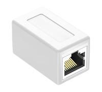 Itkcozcg RJ45 Accoppiatore Ethernet Connettore Inline A Basso Rumore 8P8C Femmina A Femmina Ethernet Modulo Extender Per Ufficio Casa PVC Networking Module