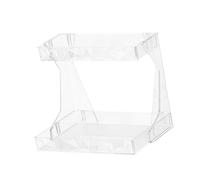 Itkcozcg Scaffale cosmetico multiplo degli organizzatori di strato per stoccaggio di trucco con la progettazione robusta di strati regolabili per Vanity Co del bagno