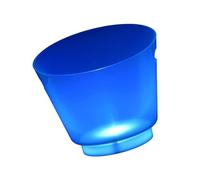 Itkcozcg Secchielli robusti del ghiaccio dei partiti con la grande capacità variopinta della luce del LED per i secchi di ghiaccio infrangibili di evento all'aperto