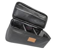 Itkcozcg Serbatoi Caso Serbatoi Borsa Borsa di Trasporto Lattine di Stoccaggio A Mano Campeggio Canister Manicotto, Nero