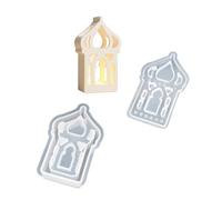 Itkcozcg Set di stampi per portachiavi in silicone robusto per casa alla moda, forniture artigianali in resina epossidica con lettera per personalizzare gioielli