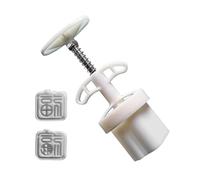 Itkcozcg Stampi da dessert da 30 g, stampi per dolci, stampaggio torte Fortune Testo Forma ABS Texture Dessert Strumento per Professionale