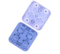 Itkcozcg Stampo per ghiaccio unico a forma di koala, vassoio per ghiaccio in silicone per uso alimentare, per bevitori di whisky e baristi