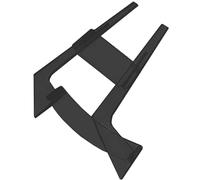 Itkcozcg Supporto per chitarra acrilica, supporto pieghevole per chitarra ukulele, supporto per strumenti a corda L-Frame Supporto per chitarra classica