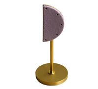 Itkcozcg Supporto per orecchini in metallo, design facile da usare, che consente un rapido recupero e posizionamento semplificando la selezione quotidiana dei gioielli. Semplice supporto per gioielli