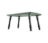 Itkcozcg Tavolo pieghevole da esterno portatile regolabile in altezza picnic scrivania in lega di alluminio campeggio per viaggi barbecue pieghevole all'aperto con altezza regolabile