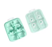 Itkcozcg Vassoio per ghiaccio in silicone per uso alimentare, a forma di piccolo drago, riutilizzabile, per zuppe, congelatori, succhi di vino