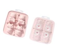 Itkcozcg Vassoio per ghiaccio in silicone per uso alimentare, a forma di piccolo drago, riutilizzabile, per zuppe, congelatori, succhi di vino