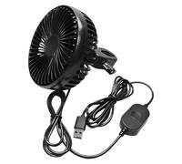 Itkcozcg Ventilatore da scrivania trasportabile alimentato tramite USB, con attacco silenzioso, per auto sportive, camera da letto e viaggi, struttura in polistirolo sottile