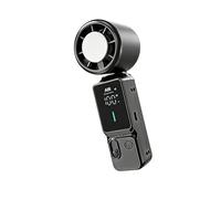 Itkcozcg Ventilatore portatile da collo resistente con 100 velocità del vento e ricarica rapida USB, per viaggi, palestra, pendolari quotidiani, velocità regolabile, ventilatore portatile con design