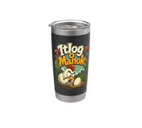 Itlog o Manok Pinoy Comedy Egg Humor Philippines Pride Style Bicchiere termico in acciaio inox doppia parete