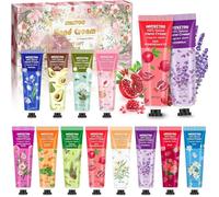 ITMNMNL Crema Mani Set 12 Pezzi Mini Set di Crema per Le Mani,Set Crema Mani,Crema Mani Regalo Natale,Nutriente e Riparare Mani Secche,Set Regalo Crema Mani per Compleanno,Natale,Anniversario e Festa