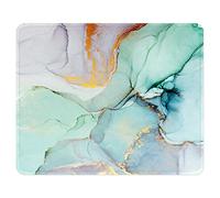 ITNRSIIET Tappetino per Mouse, 26x21cm, Base in Gomma Antiscivolo, Bordi cuciti resistenti, Compatibile con Mouse Ottici, Wireless e Laser, Design Moderno, Marmorizzazione moderna