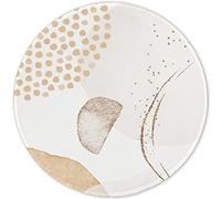 ITNRSIIET Tappetino per Mouse con Base in Gomma Antiscivolo, Bordi cuciti resistenti, Scorrimento Facile, Resistente agli Schizzi, Pratica e Facile da Pulire,Arte Astratta Arancione