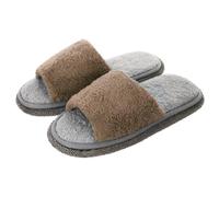 ITODA Pantofole lavabili in microfibra per interni pantofole rimovibili per la pulizia del pavimento pantofole aperte in punta silenziosa pantofole casual per la casa per uomo donna