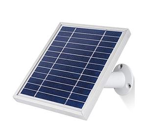 iTODOS Pannello solare compatibile con Arlo Pro e Arlo Pro 2, cavo di ricarica per esterni da 3 m e supporto regolabile, non per Arlo HD, Arlo Ultra e Arlo Pro3/Pro4, argento