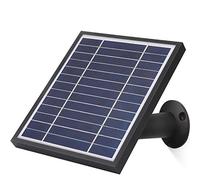 iTODOS Pannello solare per Arlo Pro, cavo di ricarica da esterno da 3 m e supporto regolabile, non per Arlo Ultra o Pro3 (nero)