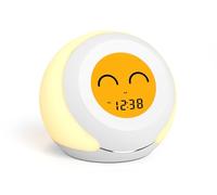 iTOMA Termometro per cameretta bambini, luce colorata a scelta, dimmer a 4 livelli, monitor della temperatura interna, schermo LCD per bambini, indicatore di temperatura e umidità 915