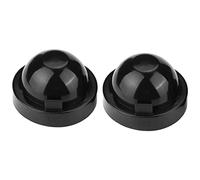 Itonash 2 Pcs 90 Mm in Gomma Nera Auto a LED Coperchio di Copertura della Polvere Castola di Tenuta, Tappo Guarnizione 90 Mm, Design Pulito e Ordinato, Protezione della Polvere e