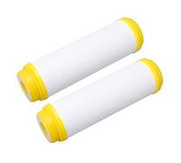 Itonash 2 Pz Cartuccia Filtro Acqua, Carbone Attivo T33 Design Universale con Guscio di Cocco GAC Ad Alto Valore di Iodio per Domestico di Depurazione delle Acque