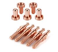 Itonash 5 Punte per Elettrodi e Ugelli per Torcia Al Thermal Dynamics SL60/100, Materiale in Rame Tellurio con Eccellente conduttività, per il Taglio dei Metalli