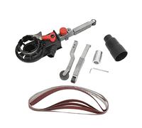 Itonash Adattatore Levigatrice a Cinghia, Kit di Conversione della Sandertura a Cinghia Larga 15 Mm con 6 Livelli di velocità e Testa Ruotabile a 180 Gradi per Macinare il Metallo in