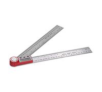 Itonash Angolo Finder, Strumento di Misurazione Elettronica in Acciaio Inossidabile Digitale con Precisione di 0,2 Gradi per Ingegneria Edilizia in Legno (300 mm)