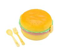 Itonash Ben to Lunch Box, Novità Lunch Box, Scatola a Forma di Hamburger, Ben to Box per Bambini e Adulti, Contenitori Riutilizzabili per la Preparazione dei Pasti (Colore assortito)