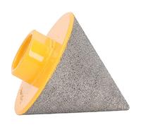 Itonash Bitta di Smussatura di Smussatura Diamantata, Tecnologia di Brasatura a Vuoto Angolo di 60 Gradi per Finitura a Foro Liscio, con Diamante a Grana 80 per la Formazione di Ceramica (50 mm)