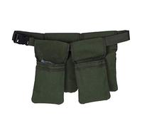 Itonash Borsa per Attrezzi in Tela, per Attrezzi con 7 Tasche per la Lavorazione del Legno e Paesaggistica, Cintura Regolabile Dal Design Leggero